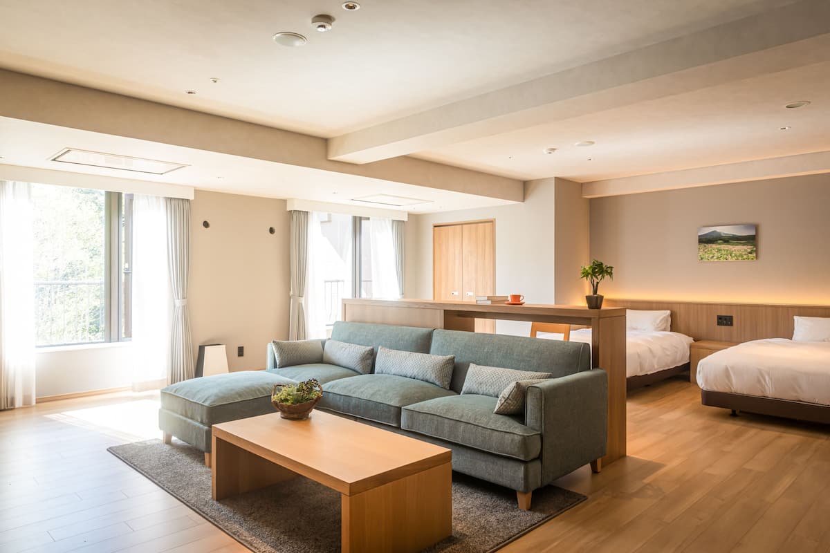 Habitación de lujo con 2 camas individuales | 1 dormitorio, ropa de cama de alta calidad, edredones de plumas