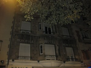 Front of property – evening/night