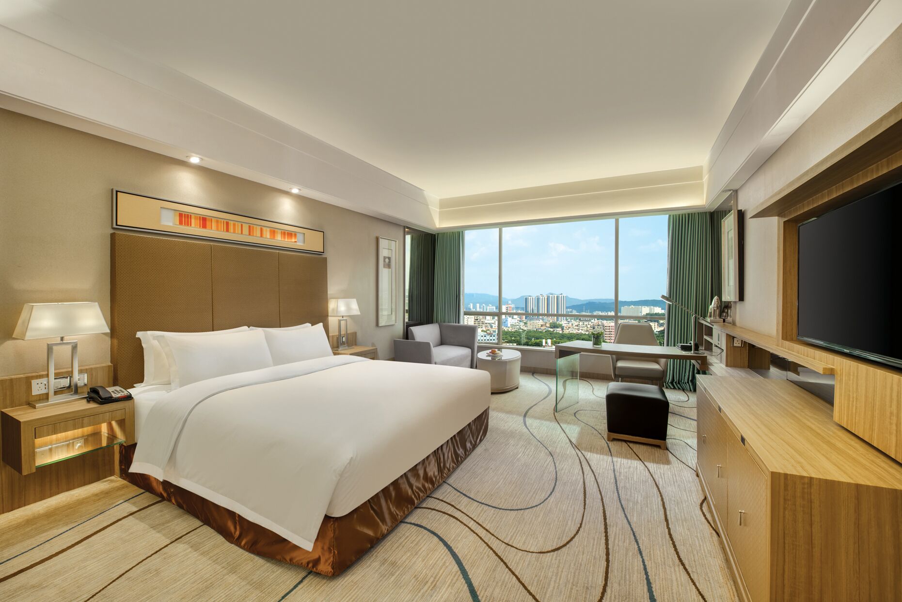 Deluxe Room, 1 King Bed, Garden View | Down comforters, minibar, in-room safe, individually decorated