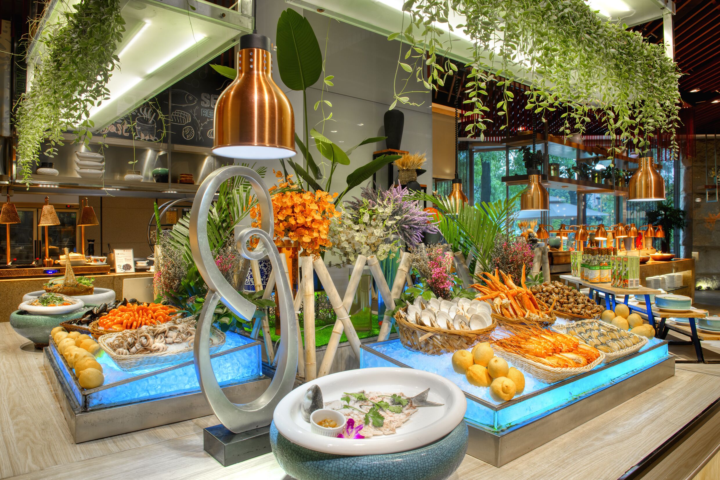 3 restaurantes, cocina china