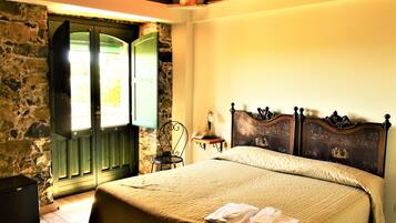 Comfort Double Room, Garden View, Garden Area | Frette Italian sheets, premium bedding, down comforters, minibar