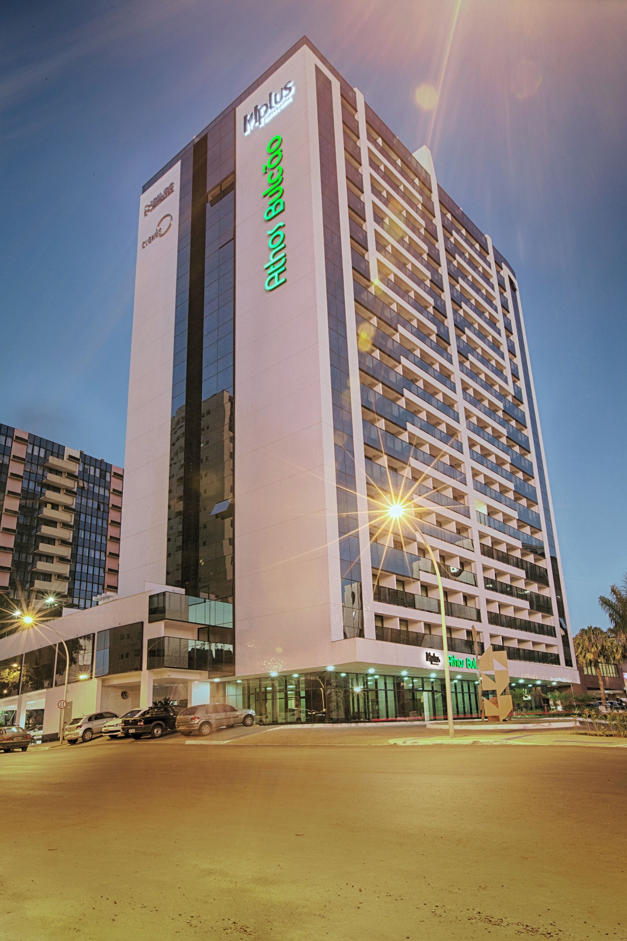 front of property – evening/night