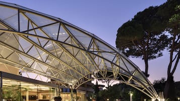 Facciata della struttura