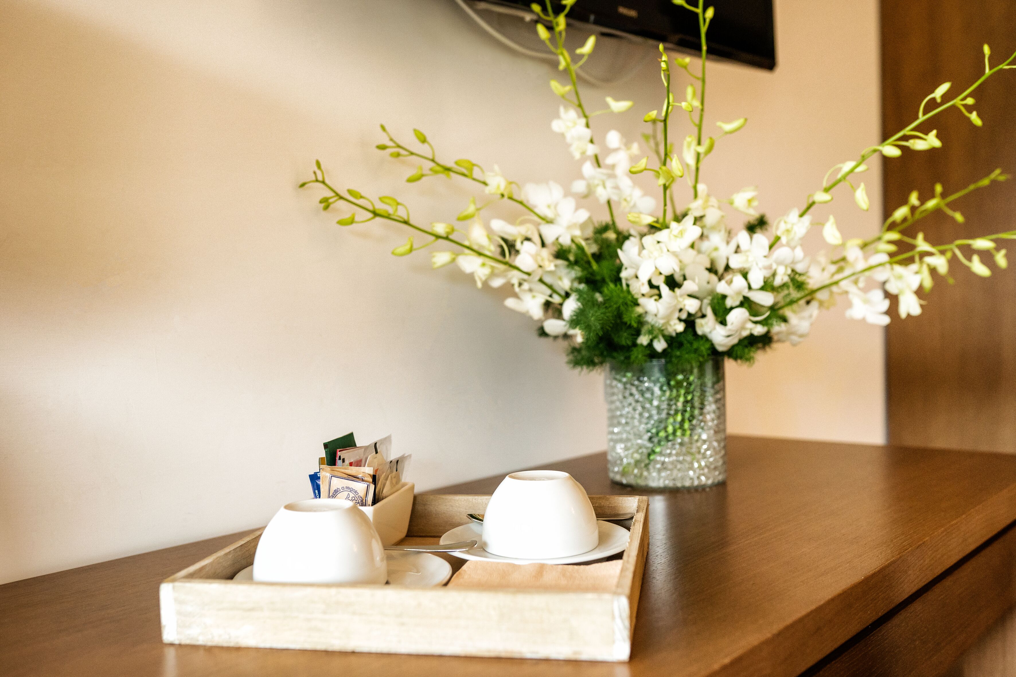 1 chambre, minibar, coffres-forts dans les chambres, bureau