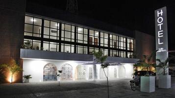 Front of property - evening/night