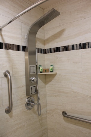 Suite, 2 Bedrooms | Bilik Mandi | Kelengkapan dandanan diri percuma, pengering rambut, tuala disediakan . Lombard Plaza Motel