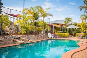 Seasonal outdoor pool