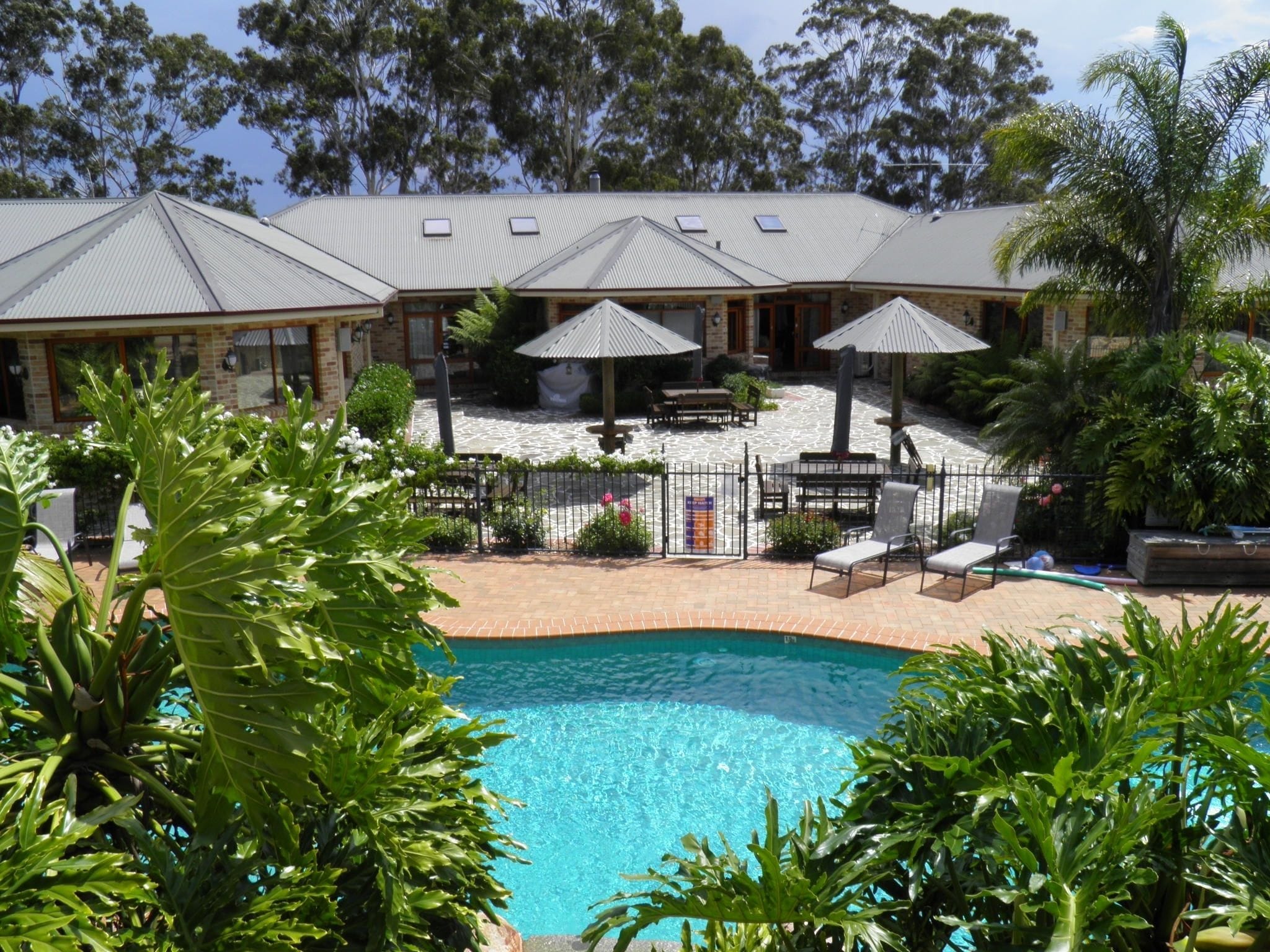 Áreas de la propiedad