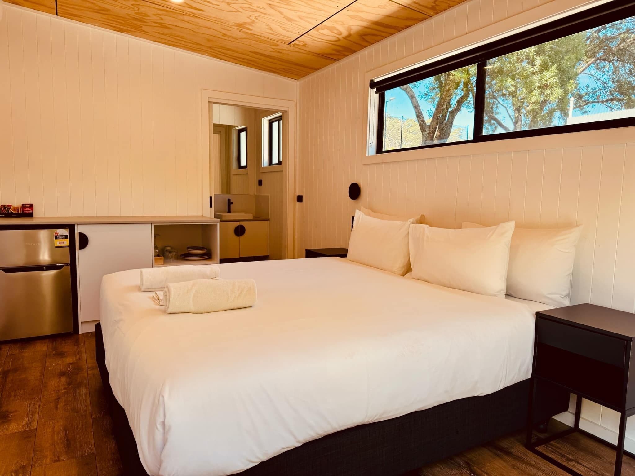 classic cabin | 1 bedroom, premium bedding, pillow-top beds, free minibar items