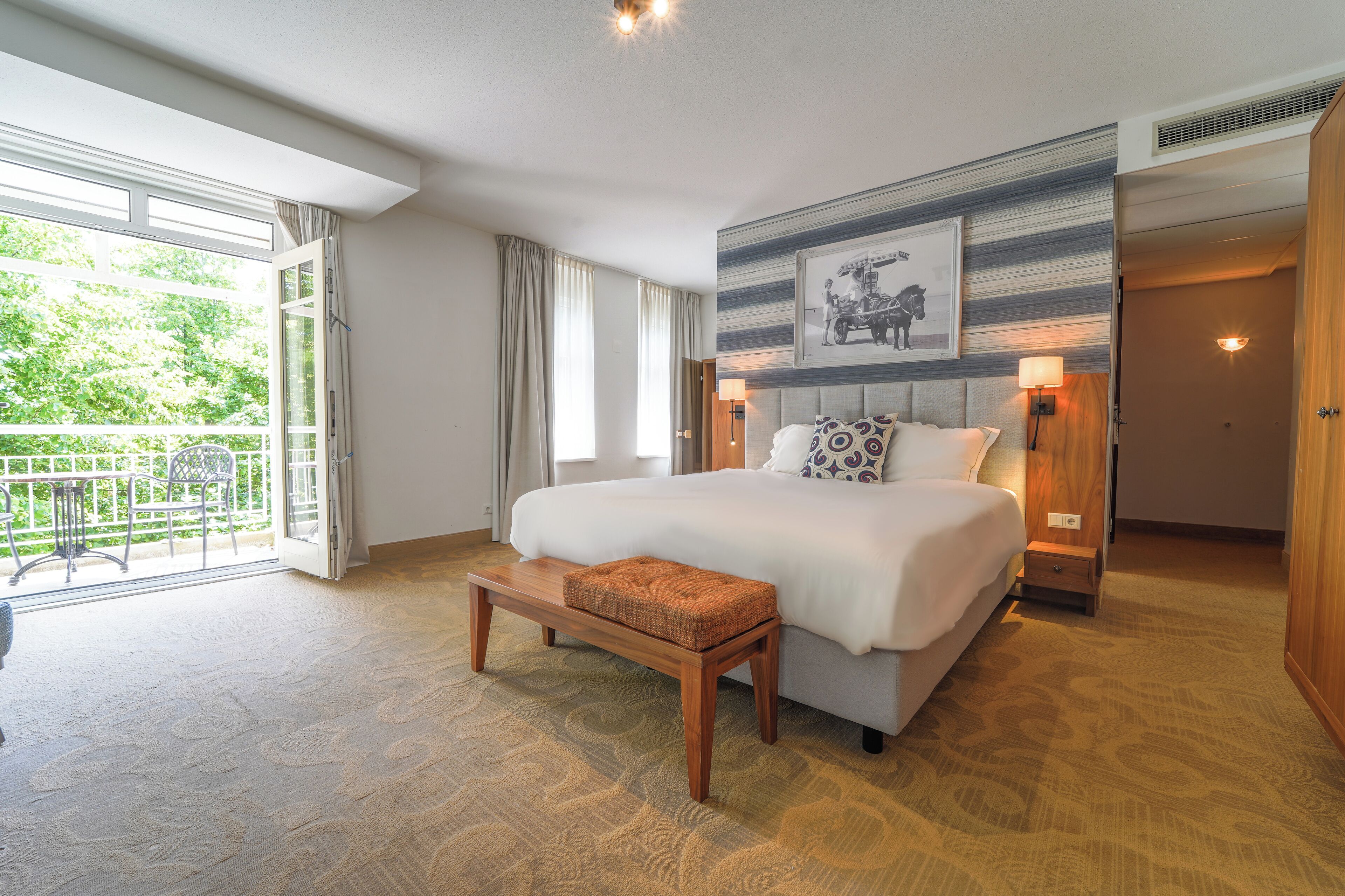 Luxury-Doppelzimmer, Sauna | Zimmersafe, Schreibtisch, schallisolierte Zimmer, Babybetten