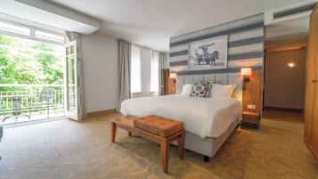 Luxury-Doppelzimmer, Sauna | Zimmersafe, Schreibtisch, schallisolierte Zimmer, Babybetten