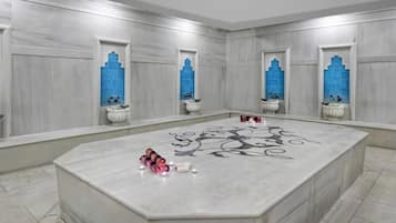 Hammam, soins corporels, 2 salles de soins, massages