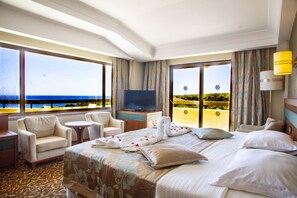 Deluxe Family Room Connecting | Ropa de cama de alta calidad, minibar, caja fuerte