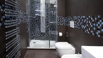 Shower, hair dryer
