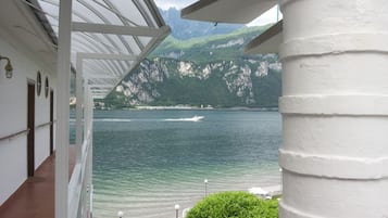 Blick von der Unterkunft