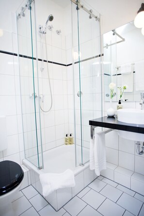 Dusche, Handtücher
