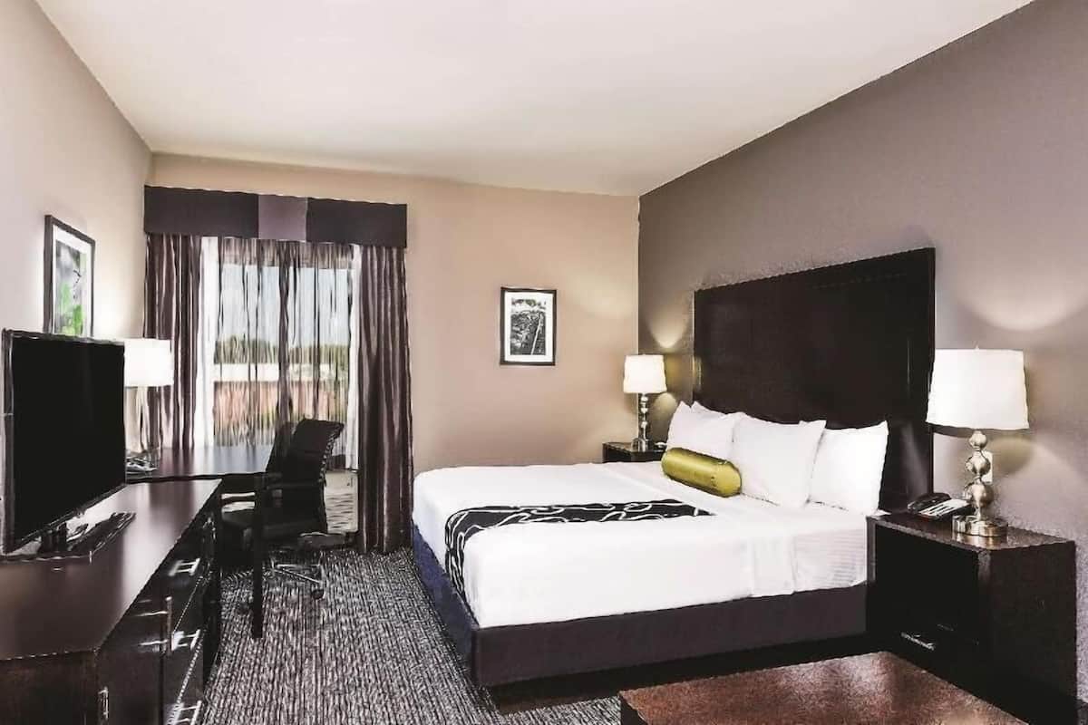 Premium bedding, pillow-top beds, desk, iron/ironing board