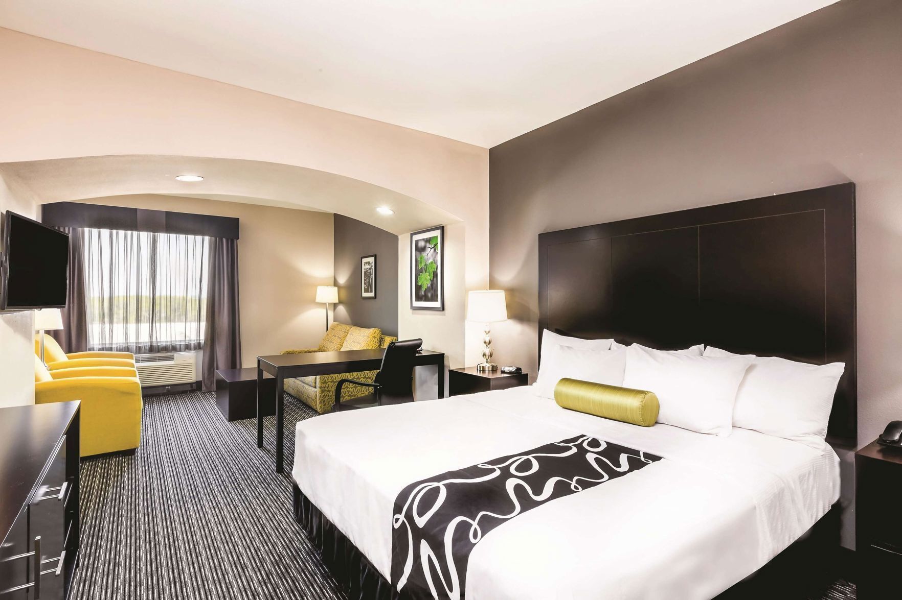 Premium bedding, pillow-top beds, desk, iron/ironing board