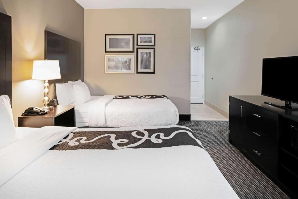 Premium bedding, pillow-top beds, desk, iron/ironing board