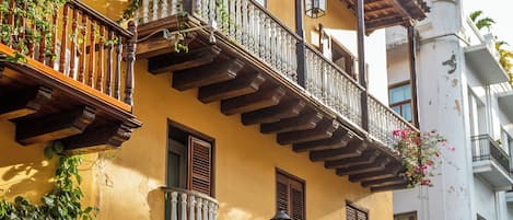 Façade de l’hébergement