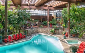 Room, 1 King Bed with Sofa bed, Balcony | Indoor pool