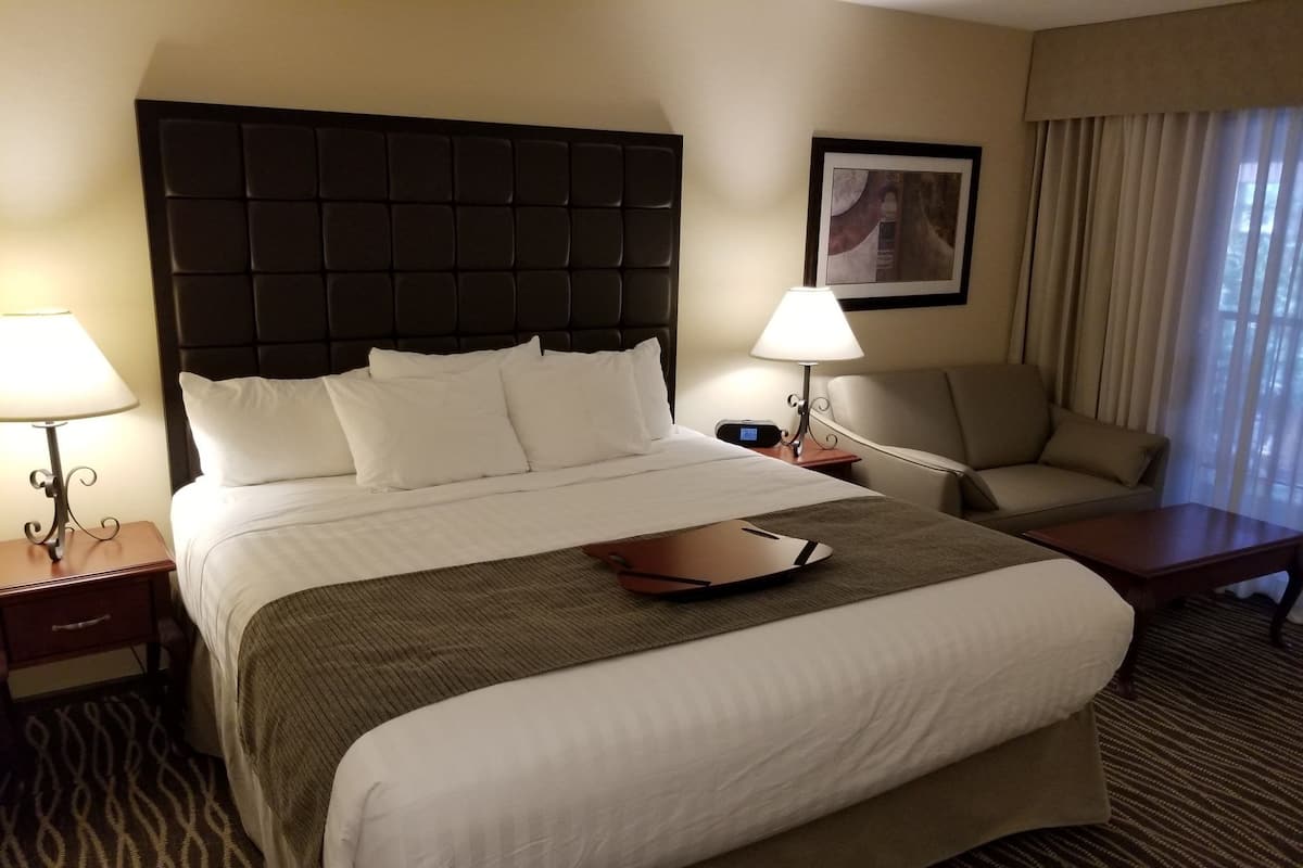 Room, 1 King Bed with Sofa bed, Balcony | Premium bedding, pillow-top beds, in-room safe, desk