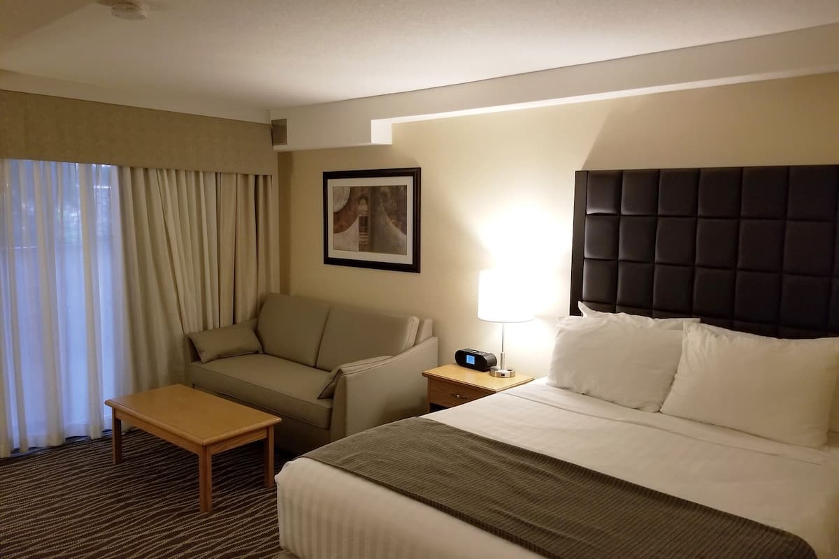 Room, 1 Queen Bed with Sofa bed, Accessible | Premium bedding, pillow-top beds, in-room safe, desk