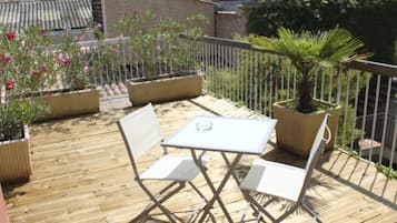 Familien-Suite | Terrasse/Patio