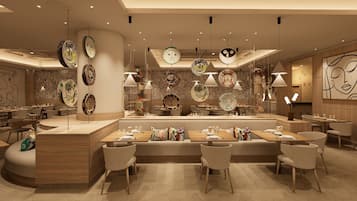 6 restaurants, breakfast, lunch, dinner served; Asian cuisine