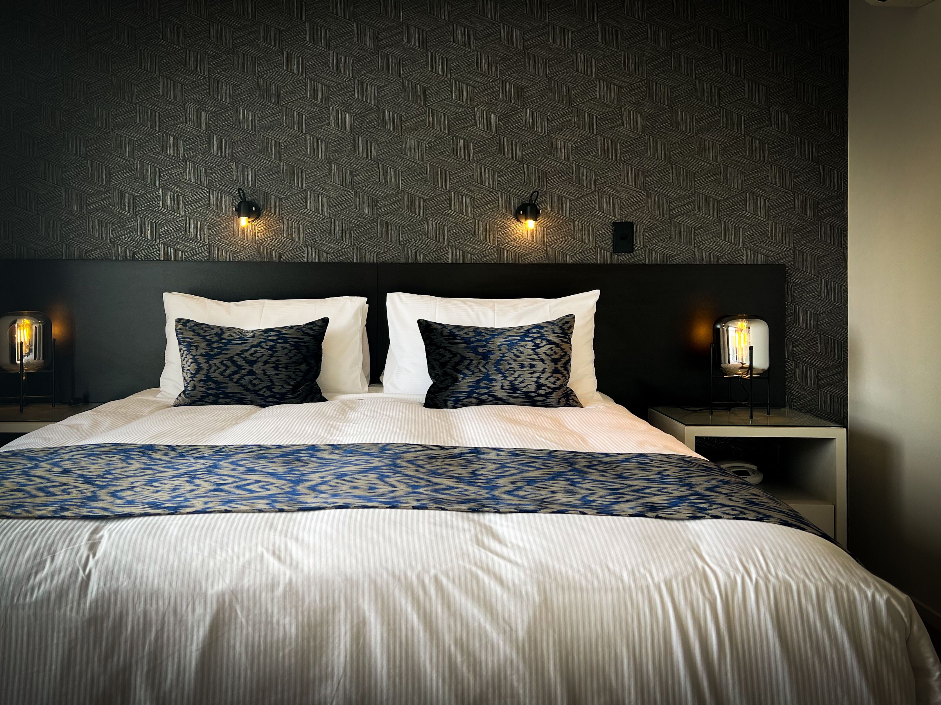 Premium bedding, pillow-top beds, in-room safe, desk