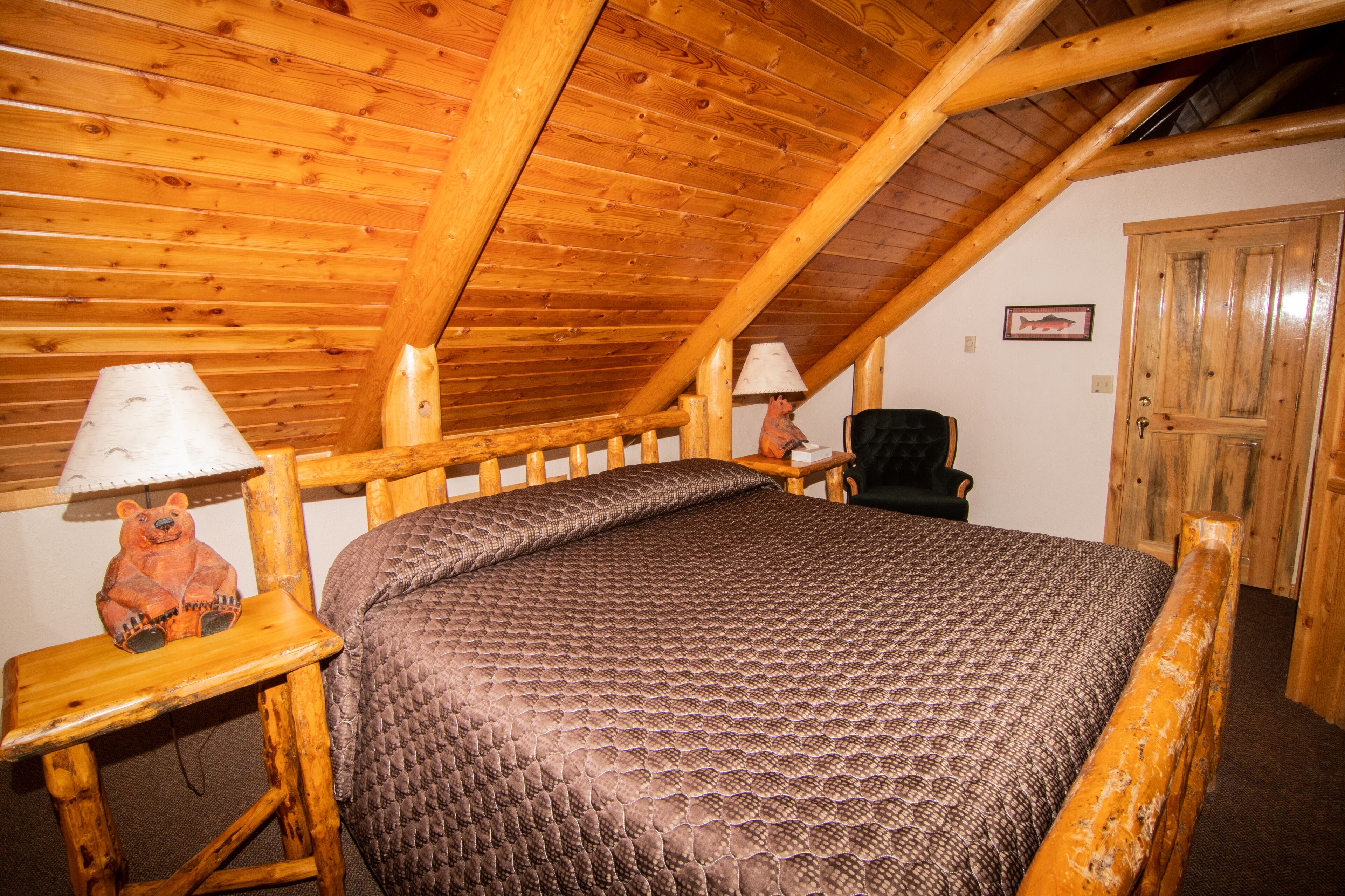 Cabana, 4 quartos | Escrivaninha, Wi-Fi de cortesia, roupa de cama