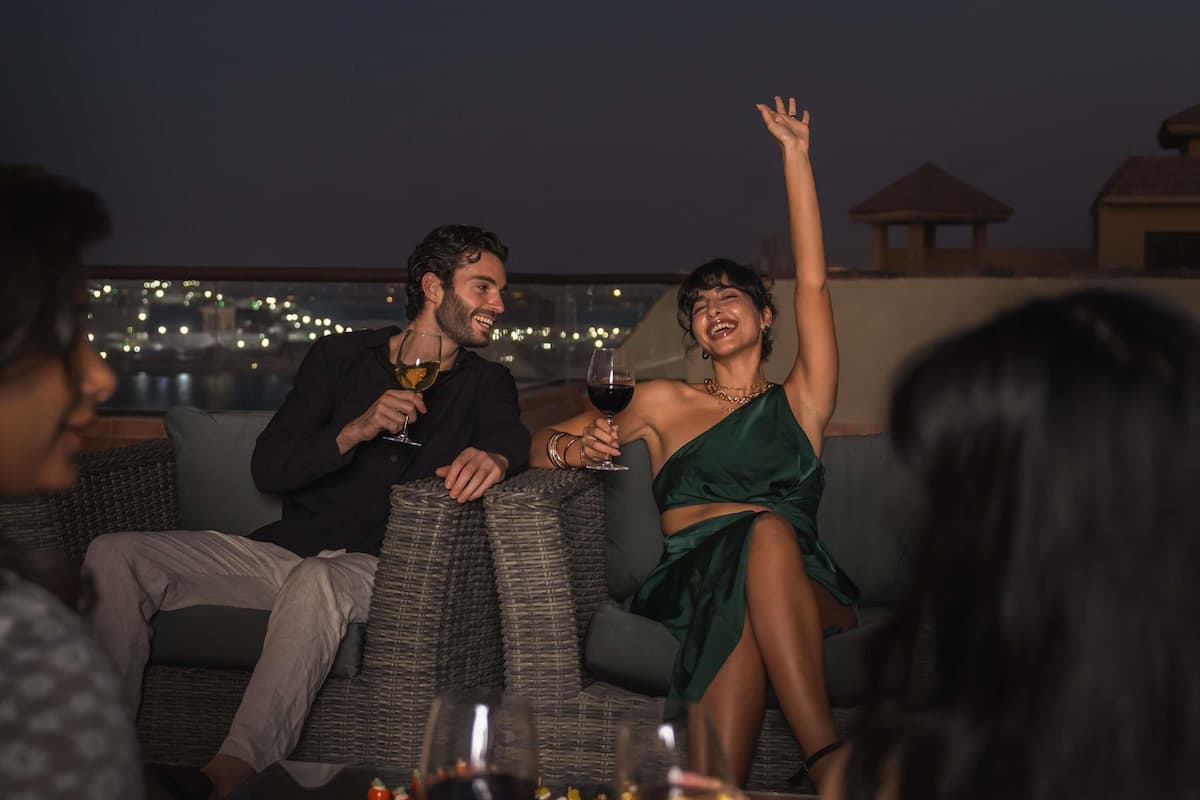 Suite Royal, vista al mar (3 King Beds and 2 Twin Beds) | 1 habitación, ropa de cama de alta calidad y camas con efecto memoria