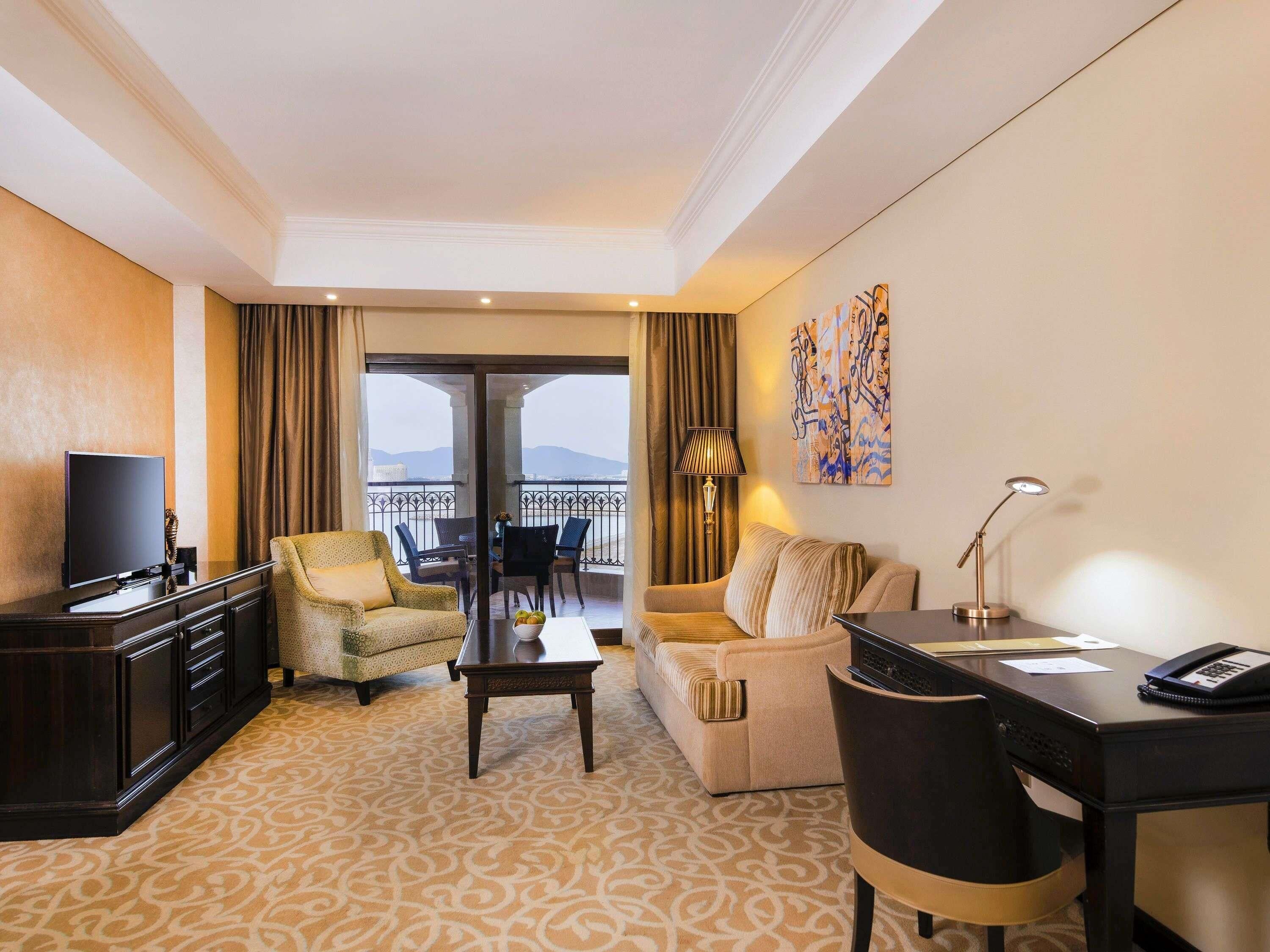 Premium bedding, memory-foam beds, minibar, in-room safe