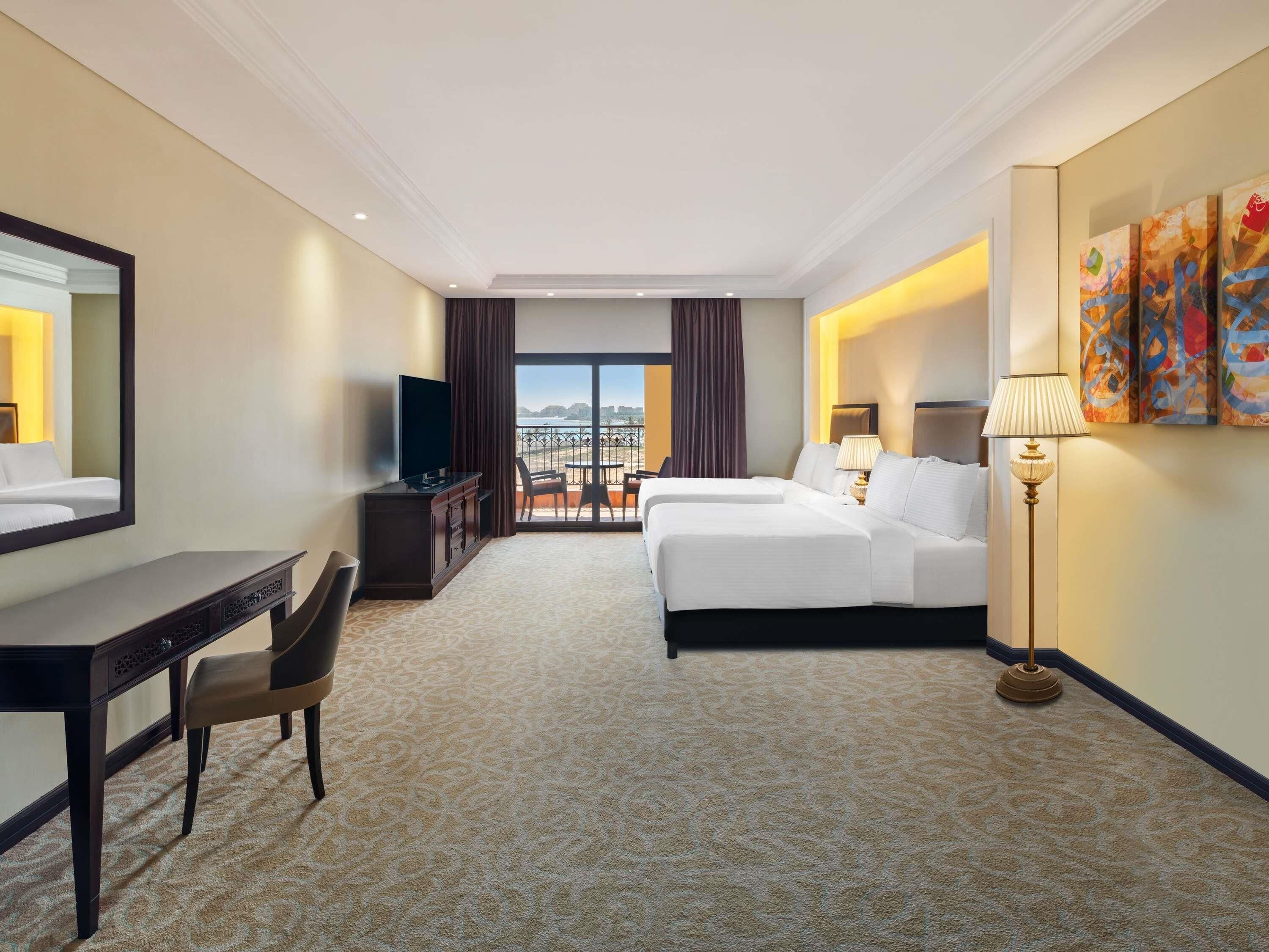 Premium bedding, memory foam beds, minibar, in-room safe