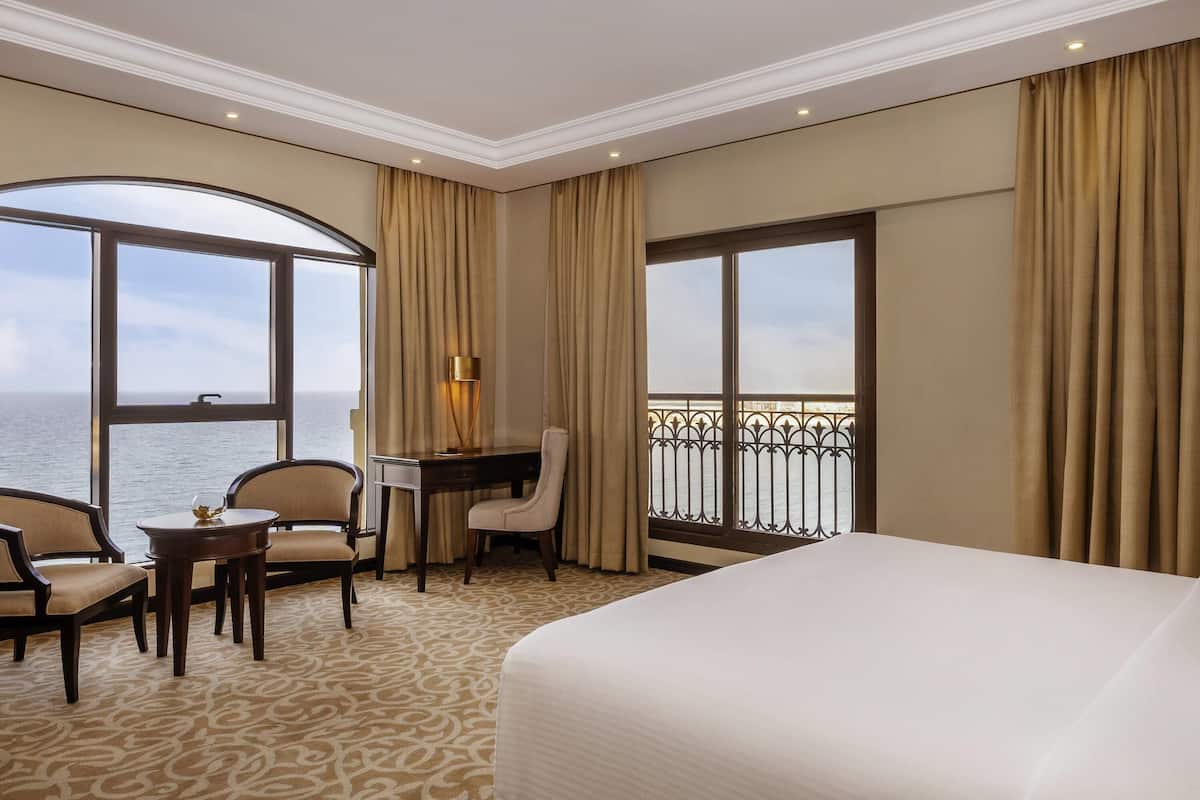 Premium bedding, memory-foam beds, minibar, in-room safe