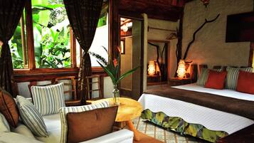 Bungalow Deluxe, 1 chambre, terrasse, vue jardin