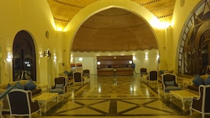 Sala de estar en el lobby