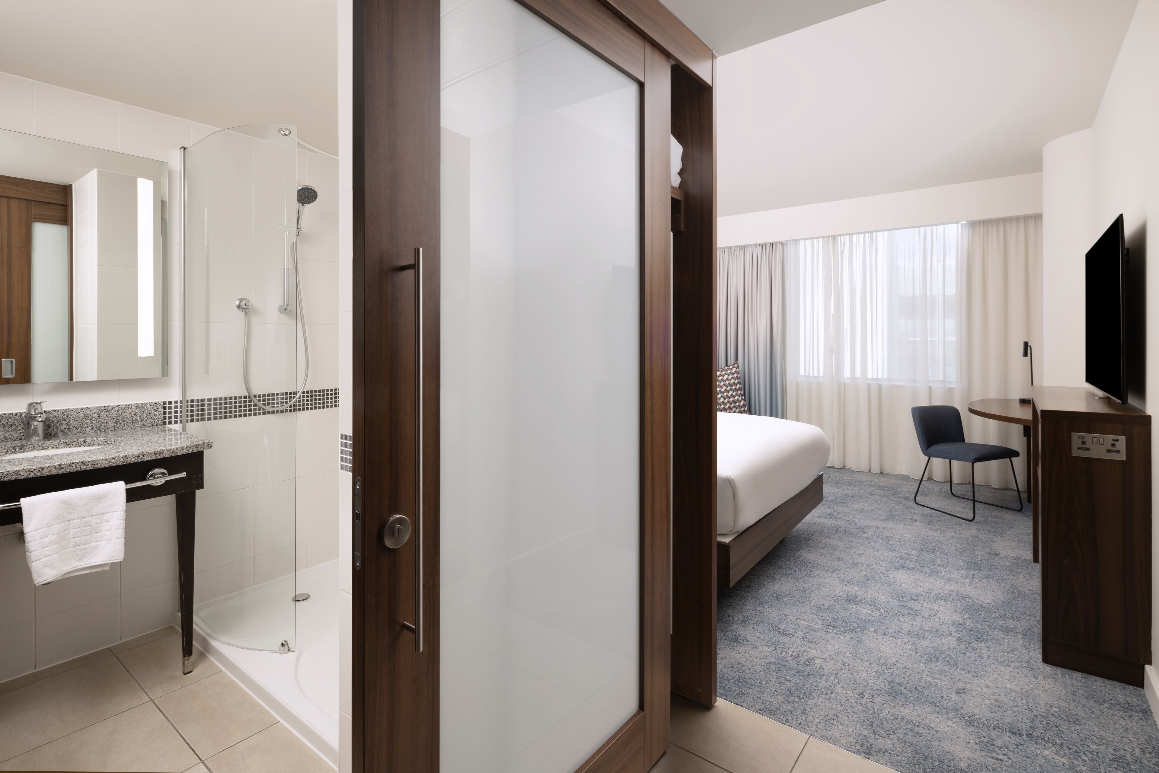 客 房, 1 張加大雙人床和 1 張沙發床 | 客房景觀