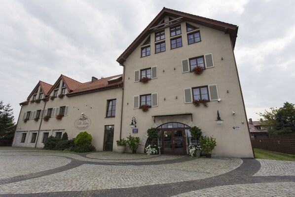 Façade de l’hébergement