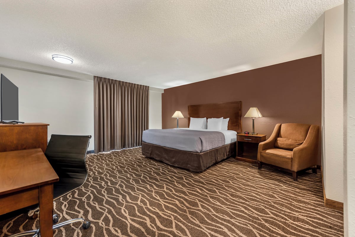 Room, 1 King Bed, Non Smoking, Golf View | Iron/ironing board, cribs/infant beds, rollaway beds, free WiFi