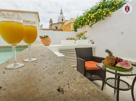 Balcony. Casa Cordoba Roman