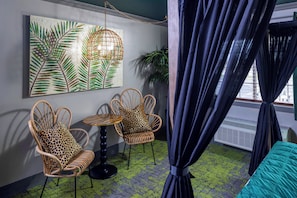 Rainforest Suite | Pillowtop beds, desk, laptop workspace, blackout drapes