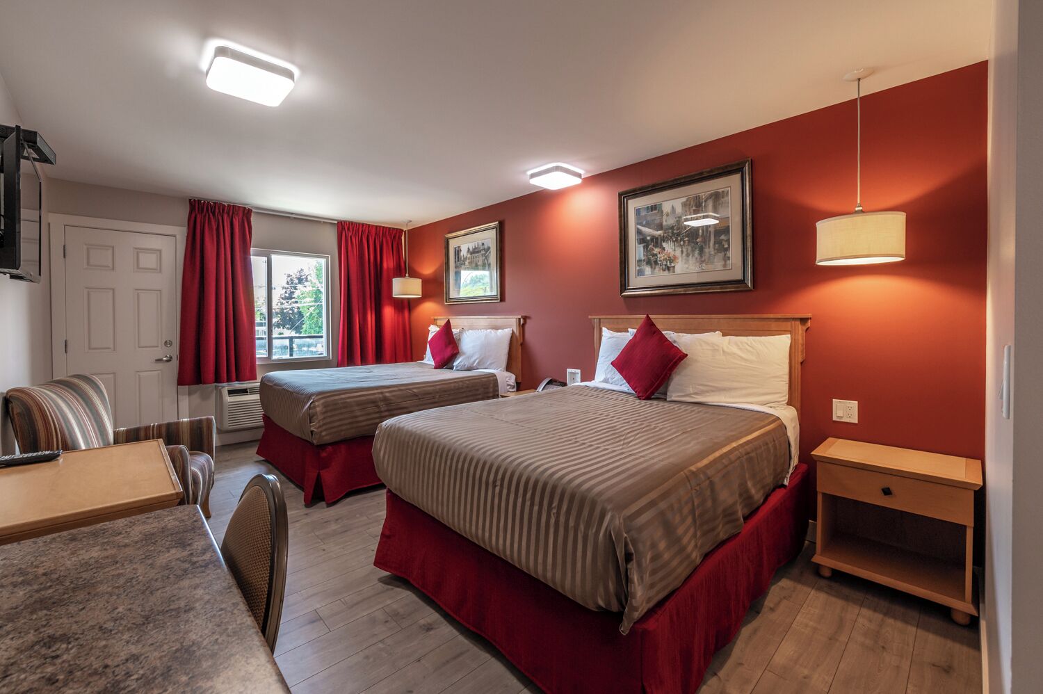 Wi-fi (inkludert) og sengetøy