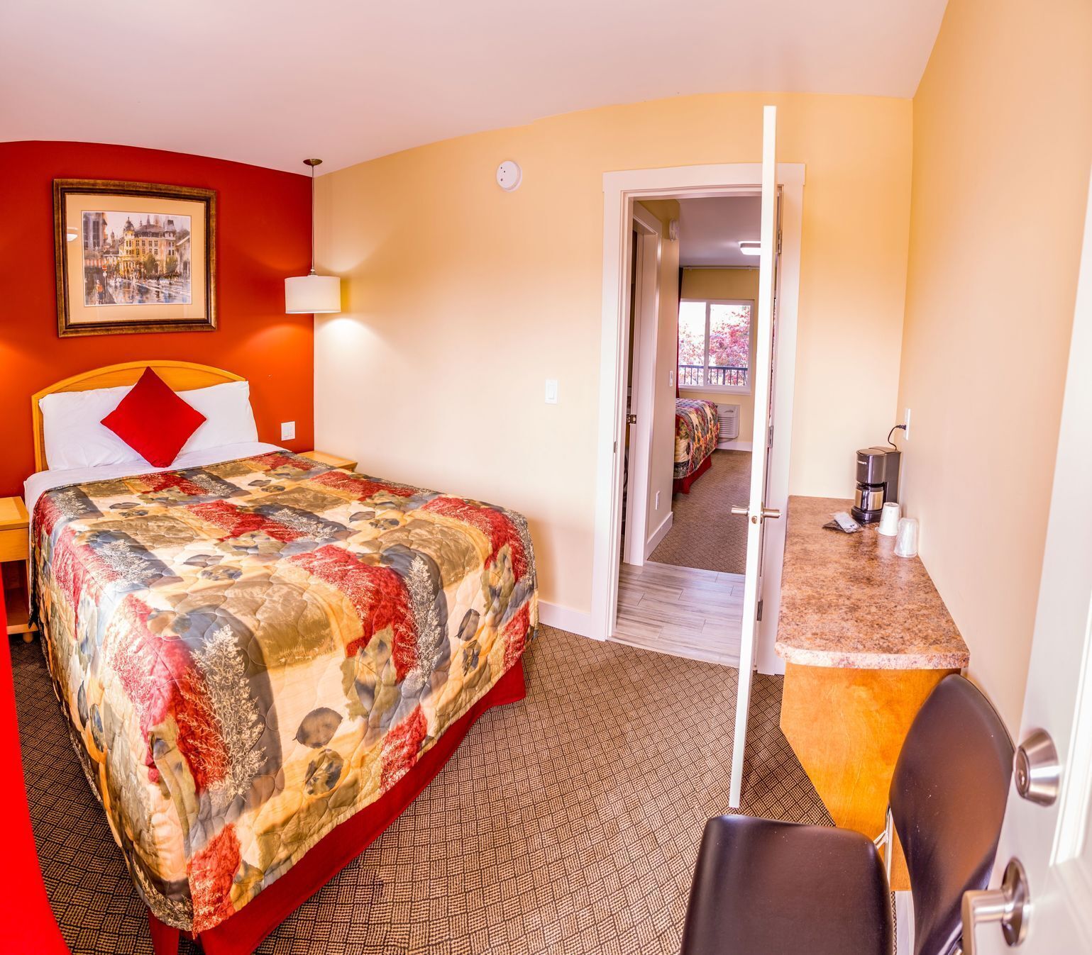 Blackout curtains, soundproofing, iron/ironing board, free WiFi