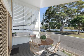 Premium Cabin - Sleeps 2 - Accessible - Dog Friendly | View from room - Reflections Ferry Reserve - Holiday Park (Brunswick Heads)