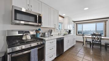 House, 2 Bedrooms (King Beds- Harbor House) | Private kitchen | Mini-fridge, coffee/tea maker