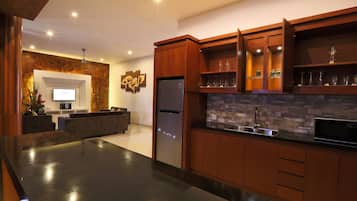 2 Bedroom Villa with Private Pool | Private kitchen | Fridge, microwave, stovetop, dishwasher