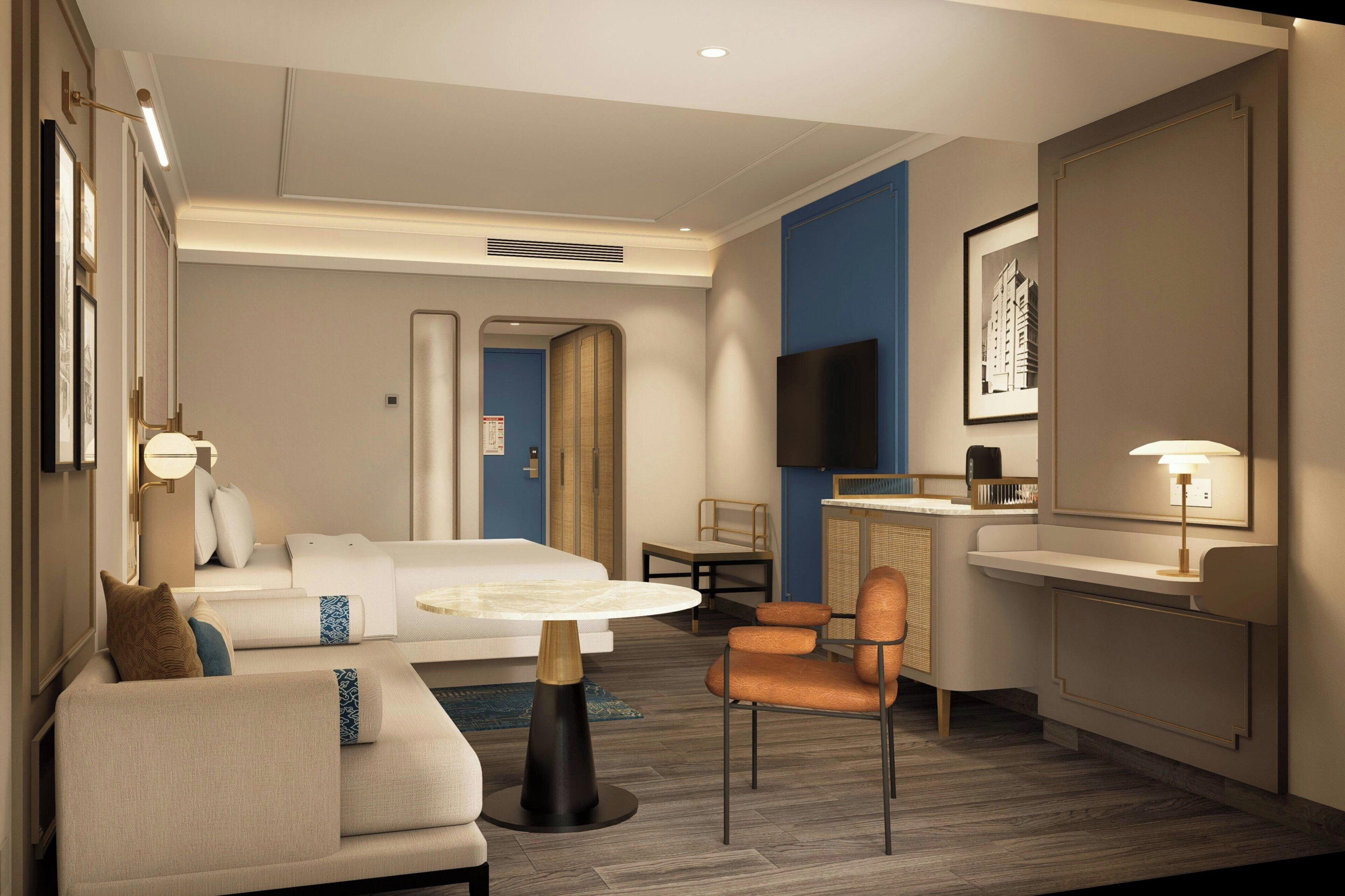 Deluxe Room, 1 King Bed | Minibar, in-room safe, desk, blackout curtains