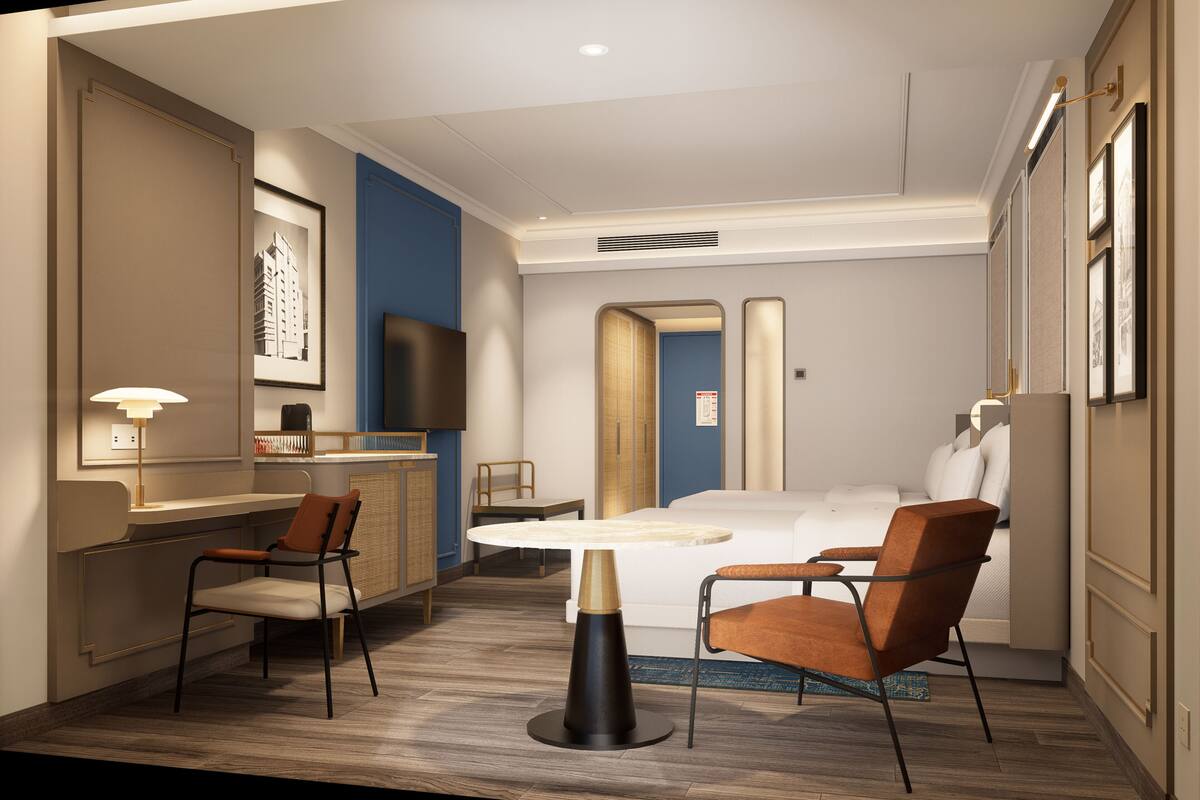 Deluxe Room, 2 Twin Beds | Minibar, in-room safe, desk, blackout drapes