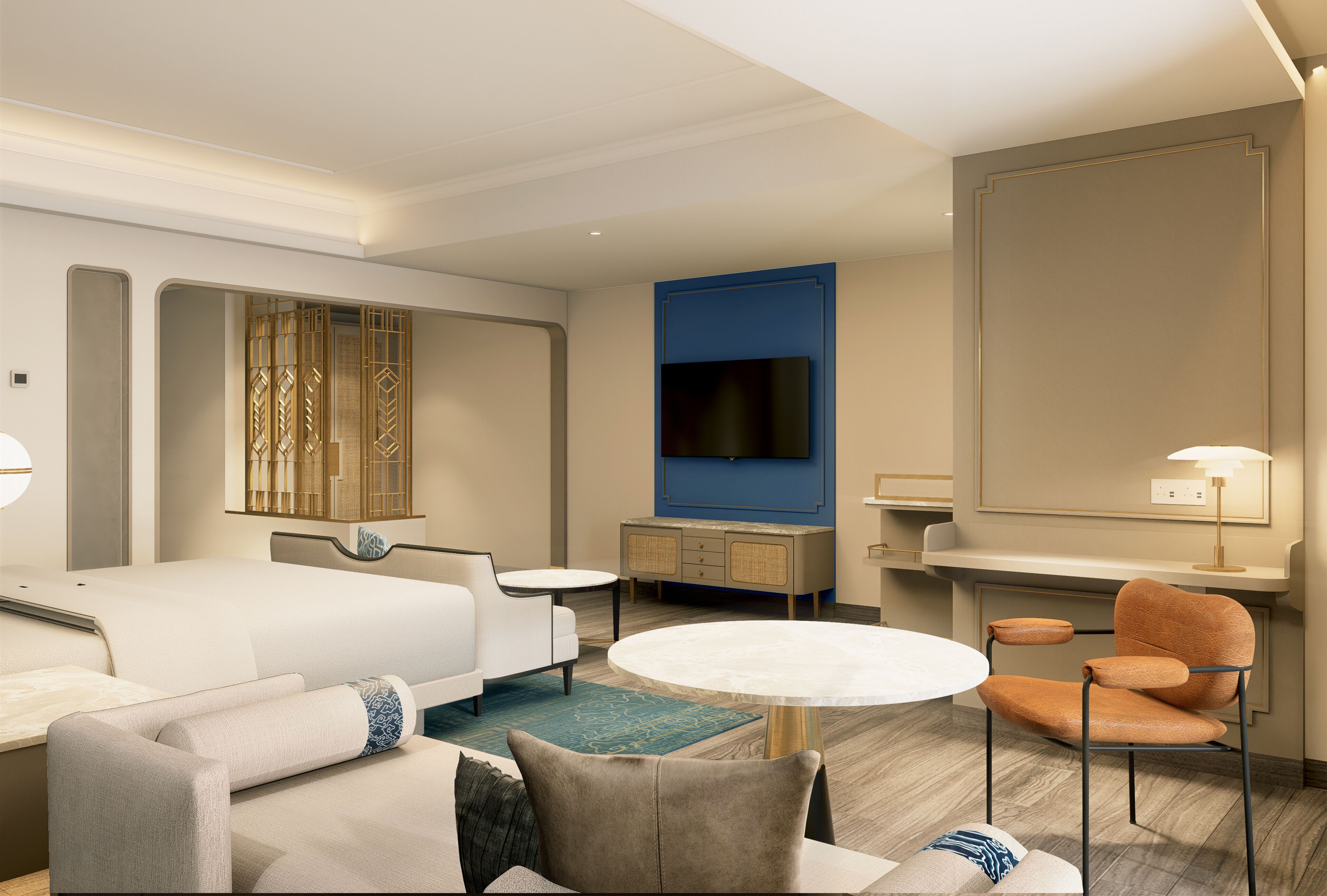 Minibar, in-room safe, desk, blackout drapes